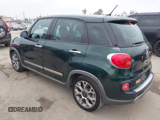 2014 FIAT 500L Trekking with VIN ZFBCFADH0EZ007506, listed as a IAAI auction lot 42563872 with 126,535 mi miles and . Bid and sale history available at DreamBid. Image 3.