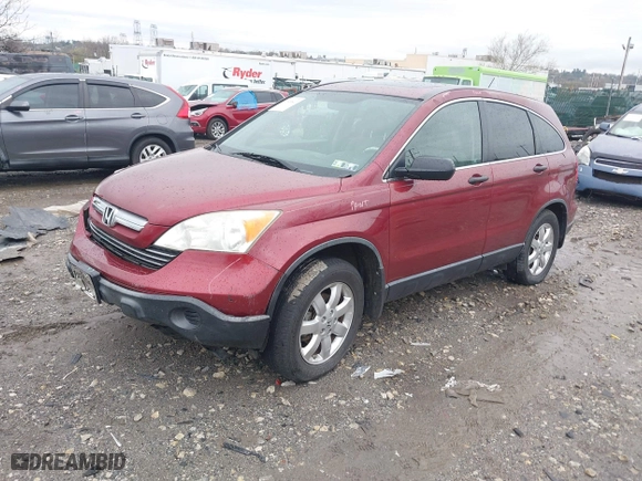 2007 Honda CR-V EX with VIN JHLRE48567C045066, listed as a IAAI auction lot 41949642 with 215,933 mi miles. Bid and sale history available at carsss.com. Image 17.