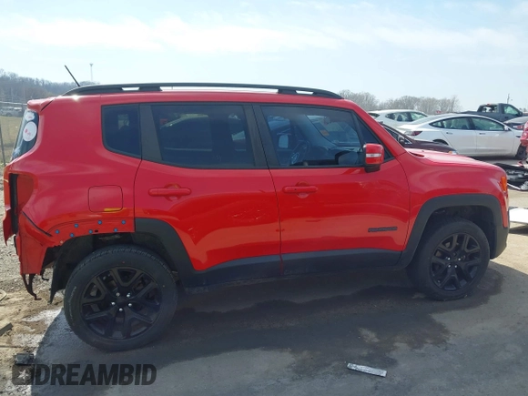 2017 Jeep Renegade Altitude with VIN ZACCJBBB2HPE76759, listed as a IAAI auction lot 41773402 with 134,468 mi miles and . Bid and sale history available at DreamBid. Image 14.