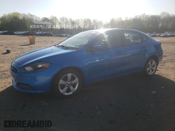 2016 Dodge Dart SXT z VIN 1C3CDFBB7GD564612, wystawiony jako Copart lot #51389005 z przebiegiem 123 629 mil mil oraz Szkoda całkowita • Salvage title. Historia ofert i sprzedaży dostępna na DreamBid. Obrazek 1.