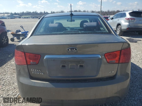 2013 Kia Forte EX with VIN KNAFU4A25D5672809, listed as a Copart auction lot 46978785 with 175,173 mi miles and Salvage Title. Bid and sale history available at carsss.com. Image 6.