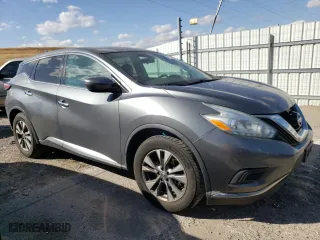 2016 Nissan Murano SL with VIN 5N1AZ2MH5GN103977, listed as a Copart auction lot 77712544 with 132,263 mi miles and Clean Title. Bid and sale history available at carsss.com. Image 4.