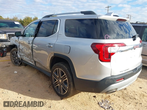 2020 GMC Acadia SLT with VIN 1GKKNULS7LZ195744, listed as a IAAI auction lot 41155735 with 67,283 mi miles and . Bid and sale history available at DreamBid. Image 3.
