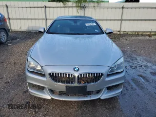 2016 BMW 6 Series 640i with VIN WBA6D0C53GD927810, listed as a Copart auction lot 63524364 with 53,118 mi miles and Salvage Title. Bid and sale history available at carsss.com. Image 5.