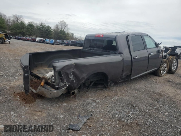 2015 Ram 2500 Big Horn with VIN 3C6UR5MJ3FG552997, listed as a Copart auction lot 51508525 with Not provided miles and Salvage title. Bid and sale history available at DreamBid. Image 3.