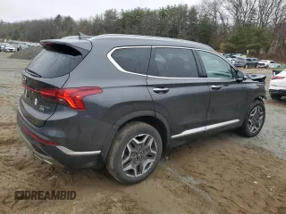 2022 Hyundai Santa Fe Limited with VIN 5NMS4DAL4NH425838, listed as a Copart auction lot 50128995 with 60,010 mi miles and Clean Title. Bid and sale history available at carsss.com. Image 3.