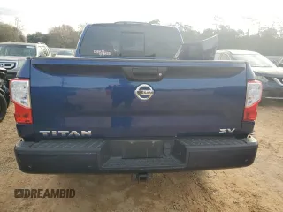 2020 Nissan Titan Platinum Reserve with VIN 1N6AA1EFXLN505021, listed as a Copart auction lot 41728575 with 64,623 mi miles and Salvage title. Bid and sale history available at DreamBid. Image 6.