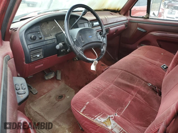 1996 Ford F-250 with VIN 1FTHF25FXTEA83583, listed as a Copart auction lot 78903924 with Not provided miles and Salvage title. Bid and sale history available at DreamBid. Image 8.