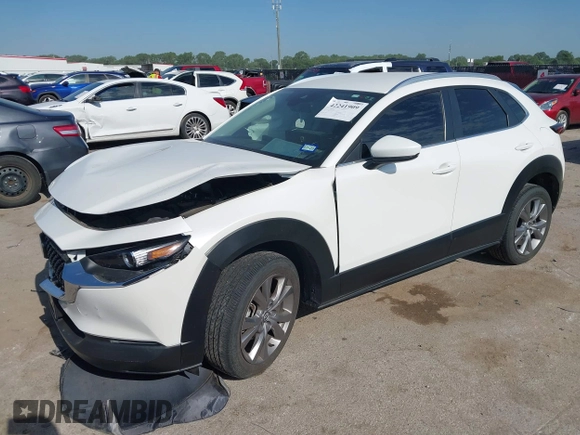 2023 Mazda CX-30 S Carbon Edition with VIN 3MVDMBCM2PM552282, listed as a IAAI auction lot 42241909 with 14,765 mi miles and . Bid and sale history available at DreamBid. Image 17.