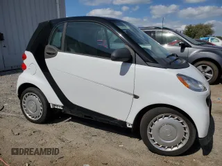 2015 Smart fortwo Passion with VIN WMEEJ3BA0FK802623, listed as a Copart auction lot 55082215 with Not Provided miles and Clean Title. Bid and sale history available at DreamBid. Image 4.