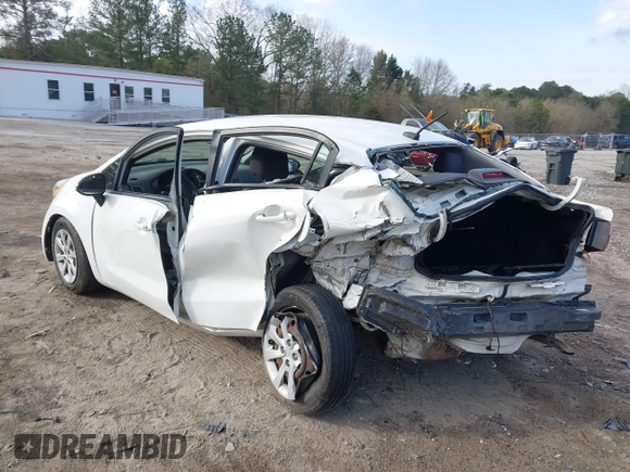 2016 Kia Rio LX with VIN KNADM4A34G6641971, listed as a IAAI auction lot 41844522 with 95,163 mi miles. Bid and sale history available at carsss.com. Image 6.