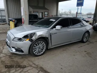 2017 Lincoln Continental Select with VIN 1LN6L9SK1H5617681, listed as a Copart auction lot 42653365 with 131,842 mi miles and Clean Title. Bid and sale history available at carsss.com. Image 1.