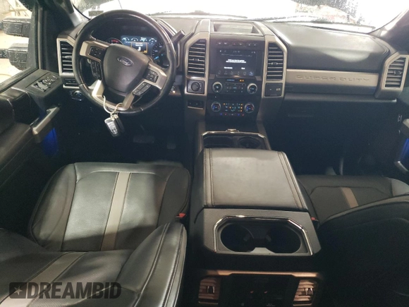 2018 Ford F-350 XL with VIN 1FT8W3BT8JEC75422, listed as a Copart auction lot 53112185 with 97,826 mi miles and Salvage Title. Bid and sale history available at DreamBid. Image 8.