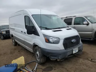 2023 Ford Transit with VIN 1FTYE2CG1PKB20025, listed as a Copart auction lot 80153603 with 44,964 mi miles and Salvage title. Bid and sale history available at DreamBid. Image 4.