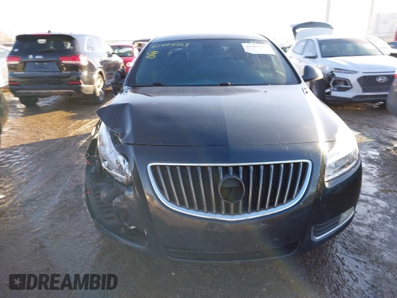 2012 Buick Regal Turbo Premium 1 with VIN 2G4GS5EV1C9143927, listed as a IAAI auction lot 41443969 with 151,985 mi miles. Bid and sale history available at carsss.com. Image 12.