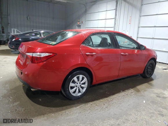 2016 Toyota Corolla L with VIN 2T1BURHE1GC655589, listed as a Copart auction lot 88790315 with 105,472 mi miles and Salvage Title. Bid and sale history available at carsss.com. Image 3.
