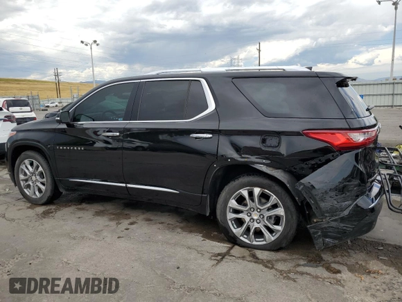 2021 Chevrolet Traverse Premier with VIN 1GNEVKKW8MJ124268, listed as a Copart auction lot 66551544 with 29,280 mi miles and Salvage Title. Bid and sale history available at carsss.com. Image 2.