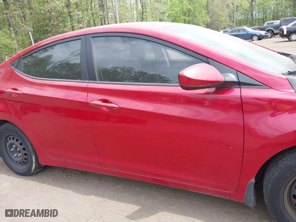 2016 Hyundai Elantra Value Edition with VIN KMHDH4AE5GU517580, listed as a IAAI auction lot 42123514 with 249,927 mi miles. Bid and sale history available at carsss.com. Image 12.