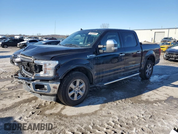 2020 Ford F-150 XL with VIN 1FTEW1E40LKD19946, listed as a Copart auction lot 88269985 with 137,622 mi miles and Salvage title. Bid and sale history available at DreamBid. Image 1.