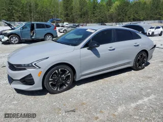 2022 Kia K5 GT-Line with VIN 5XXG64J29NG152885, listed as a Copart auction lot 52148925 with 15,795 mi miles and Salvage Title. Bid and sale history available at carsss.com. Image 1.