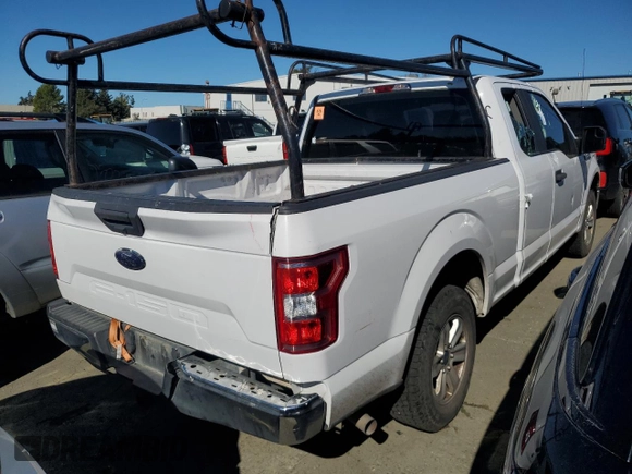 2020 Ford F-150 XL with VIN 1FTEX1CB7LKD33339, listed as a Copart auction lot 48669855 with 101,027 mi miles and Salvage title. Bid and sale history available at DreamBid. Image 3.