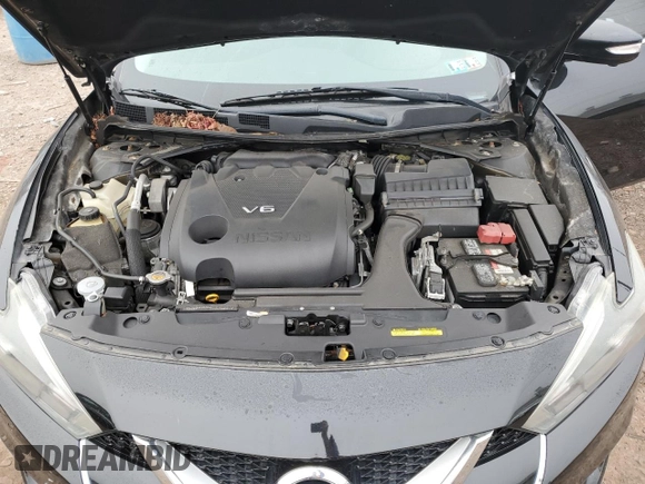 2016 Nissan Maxima SL with VIN 1N4AA6AP3GC436677, listed as a Copart auction lot 49880185 with 128,748 mi miles and Salvage Title. Bid and sale history available at DreamBid. Image 11.