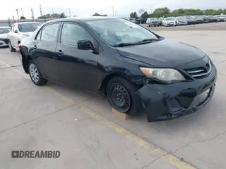 2013 Toyota Corolla L with VIN 5YFBU4EE9DP148748, listed as a IAAI auction lot 40919169 with 102,394 mi miles and . Bid and sale history available at carsss.com. Image 1.