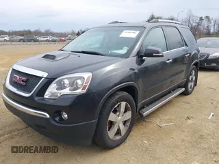 2012 GMC Acadia SLT1 with VIN 1GKKVREDXCJ251640, listed as a IAAI auction lot 41589986 with 178,580 mi miles and . Bid and sale history available at carsss.com. Image 2.