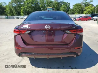 2024 Nissan Sentra SV with VIN 3N1AB8CV1RY382632, listed as a Copart auction lot 55803925 with 14,721 mi miles and Salvage title. Bid and sale history available at DreamBid. Image 6.