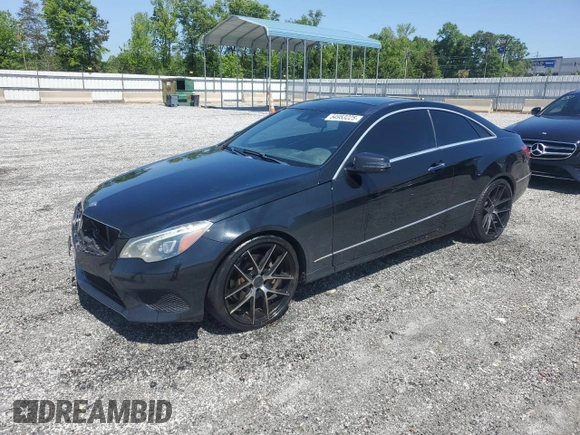 2014 Mercedes-Benz E 350 with VIN WDDKJ8JB5EF271909, listed as a Copart auction lot 54953225 with 204,456 mi miles and Salvage title. Bid and sale history available at DreamBid. Image 1.