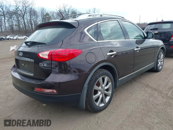 2008 Infiniti EX Journey with VIN JNKAJ09F38M359144, listed as a IAAI auction lot 41917694 with 118,308 mi miles and . Bid and sale history available at DreamBid. Image 4.