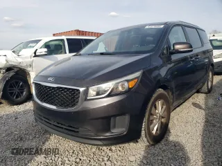 2016 Kia Sedona LX with VIN KNDMB5C1XG6085868, listed as a Copart auction lot 42879995 with 143,570 mi miles and Clean Title. Bid and sale history available at carsss.com. Image 1.
