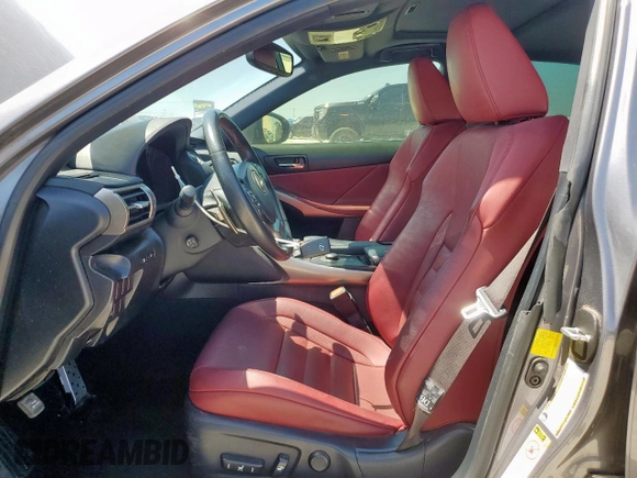 2015 Lexus IS 350 with VIN JTHBE1D27F5017920, listed as a Copart auction lot 52095265 with 114,011 mi miles and Salvage title. Bid and sale history available at DreamBid. Image 7.