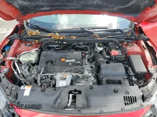 2019 Honda Civic Sedan LX with VIN 2HGFC2F63KH593619, listed as a Copart auction lot 51510595 with 51,467 mi miles and Salvage Title. Bid and sale history available at carsss.com. Image 11.