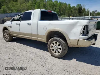 2014 Ram 2500 Longhorn with VIN 3C6UR5PL7EG289778, listed as a Copart auction lot 51343434 with 170,958 mi miles and Salvage Title. Bid and sale history available at carsss.com. Image 2.