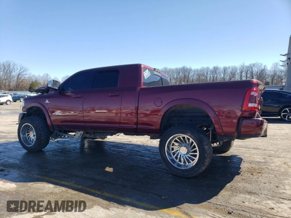 2019 Ram 2500 Laramie with VIN 3C6UR5NL0KG596174, listed as a Copart auction lot 45970085 with 149,811 mi miles and Salvage Title. Bid and sale history available at carsss.com. Image 2.