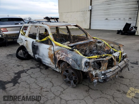2003 Subaru Forester X with VIN JF1SG63683G766793, listed as a Copart auction lot 41876655 with 0 mi miles and Salvage Title. Bid and sale history available at carsss.com. Image 4.