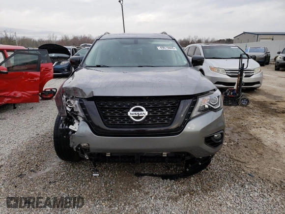 2020 Nissan Pathfinder SL z VIN 5N1DR2CM1LC590967, wystawiony jako Copart lot #49619805 z przebiegiem 43 165 mil mil oraz Szkoda całkowita • Salvage title. Historia ofert i sprzedaży dostępna na DreamBid. Obrazek 5.