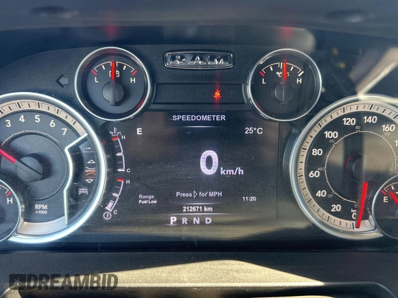 2017 Ram 2500 SLT with VIN 3C6TR5DT6HG744446, listed as a Copart auction lot 77619814 with 212,671 mi miles and Clean title. Bid and sale history available at DreamBid. Image 8.