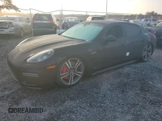 2014 Porsche Panamera GTS with VIN WP0AF2A7XEL083484, listed as a Copart auction lot 73718714 with Not Provided miles and Non Repairable. Bid and sale history available at DreamBid. Image 1.