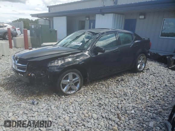2011 Dodge Avenger Lux with VIN 1B3BD2FG3BN544061, listed as a Copart auction lot 61254994 with 102,227 mi miles and Clean Title. Bid and sale history available at DreamBid. Image 1.