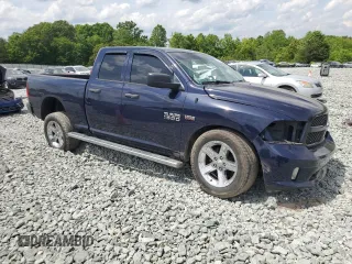 2015 Ram 1500 Express with VIN 1C6RR6FTXFS781969, listed as a Copart auction lot 55063095 with Not provided miles and Salvage title. Bid and sale history available at DreamBid. Image 4.