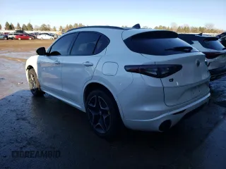 2020 Alfa Romeo Stelvio Ti z VIN ZASPAKBNXL7C93313, wystawiony jako Copart lot #46082005 z przebiegiem 42 508 mil mil oraz Szkoda całkowita • Salvage title. Historia ofert i sprzedaży dostępna na DreamBid. Obrazek 2.