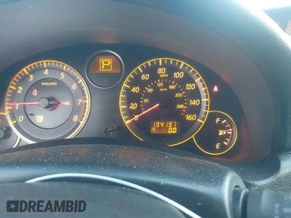 2005 Infiniti G35 with VIN JNKCV51E15M205962, listed as a IAAI auction lot 41386642 with 194,197 mi miles and . Bid and sale history available at DreamBid. Image 15.