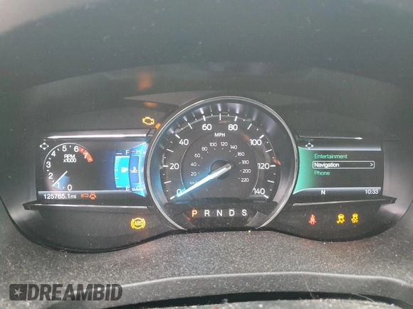 2019 Ford Explorer Sport z VIN 1FM5K8GT8KGA85349, wystawiony jako Copart lot #60400925 z przebiegiem 125 765 mil mil oraz Szkoda całkowita • Salvage title. Historia ofert i sprzedaży dostępna na DreamBid. Obrazek 9.