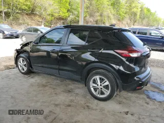 2023 Nissan Kicks S with VIN 3N1CP5BV7PL505032, listed as a Copart auction lot 52520275 with 53,877 mi miles and Salvage Title. Bid and sale history available at DreamBid. Image 2.