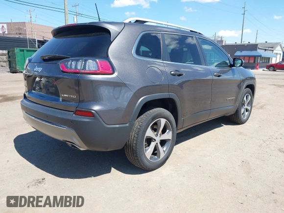 2019 Jeep Cherokee Limited z VIN 1C4PJMDX5KD250730, wystawiony jako IAAI lot #42072064 z przebiegiem 71 183 mil mil oraz . Historia ofert i sprzedaży dostępna na DreamBid. Obrazek 4.