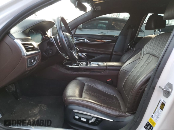 2016 BMW 7 Series 750i xDrive with VIN WBA7F2C50GG415091, listed as a Copart auction lot 81824853 with 78,772 mi miles. Bid and sale history available at carsss.com. Image 7.