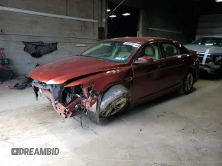 2014 Ford Taurus SEL with VIN 1FAHP2E83EG155185, listed as a Copart auction lot 54262355 with 0 mi miles and Salvage Title. Bid and sale history available at carsss.com. Image 1.