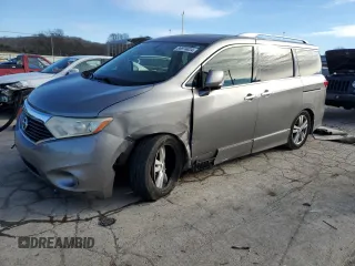 2013 Nissan Quest LE with VIN JN8AE2KP4D9063233, listed as a Copart auction lot 86974024 with 149,200 mi miles and Salvage Title. Bid and sale history available at carsss.com. Image 1.